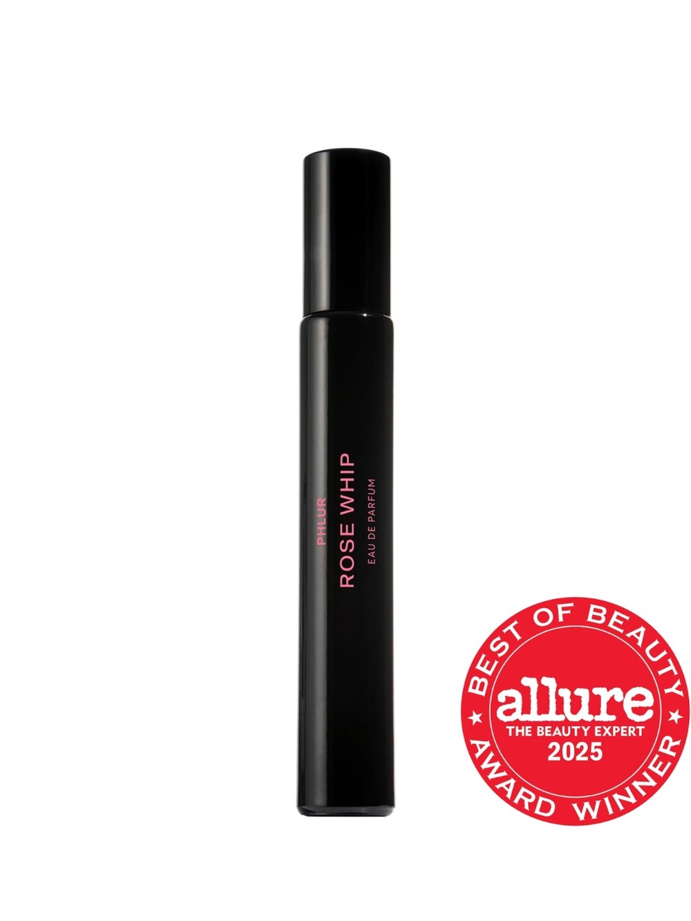 Rose Whip Eau de Parfum Rollerball - Black